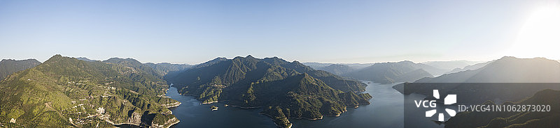 中国浙江省丽水市千峡湖图片素材