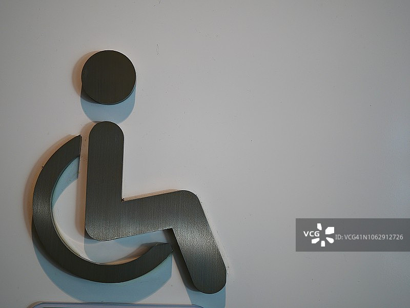 残疾人专用洗手间标志图片素材