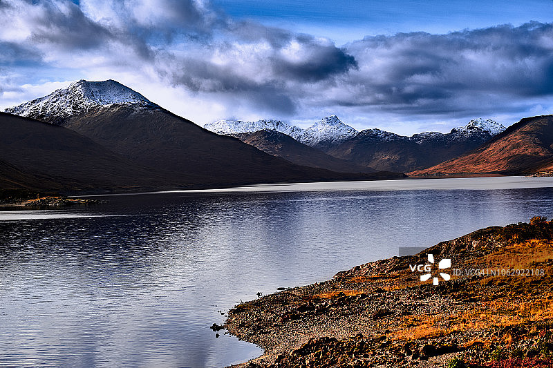 苏格兰奎奇湖风光图片素材