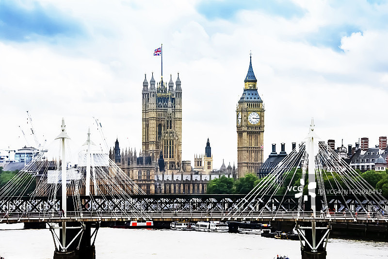 伦敦威斯敏斯特宫图片素材