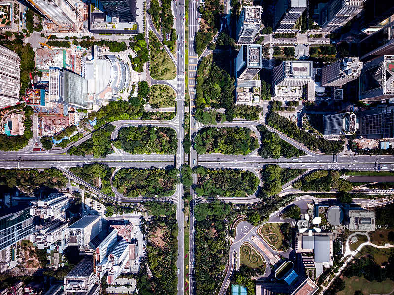 深圳福田中央商务区图片素材