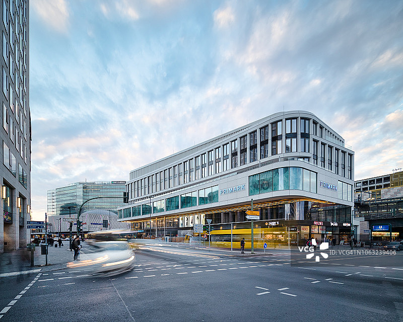 柏林西部城市风光图片素材