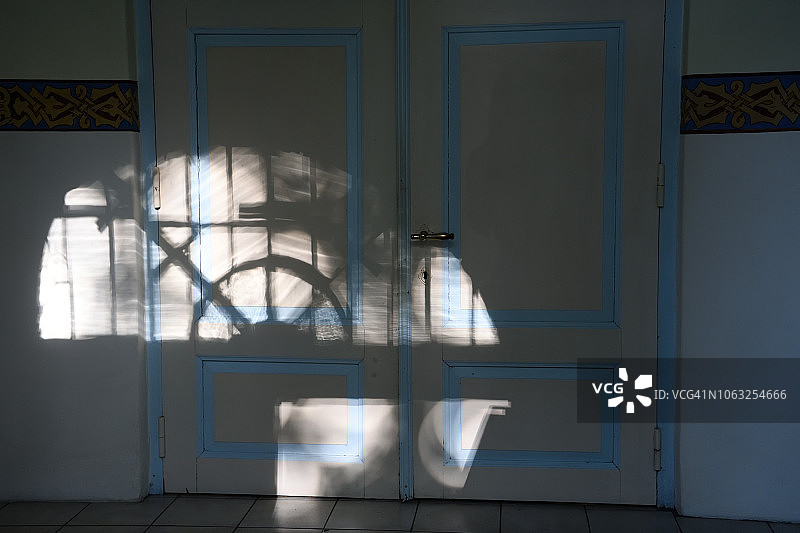 爱沙尼亚帕尔努的门细节图片素材