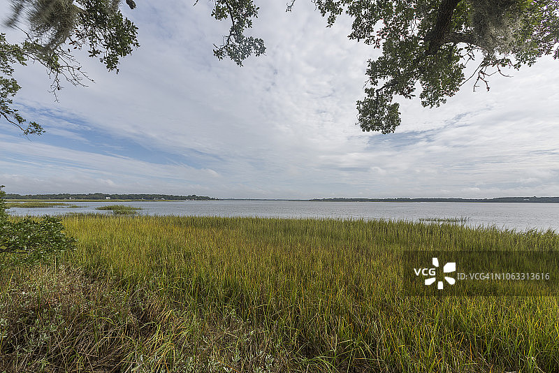 美国南卡罗来纳州瓦德马拉岛图片素材