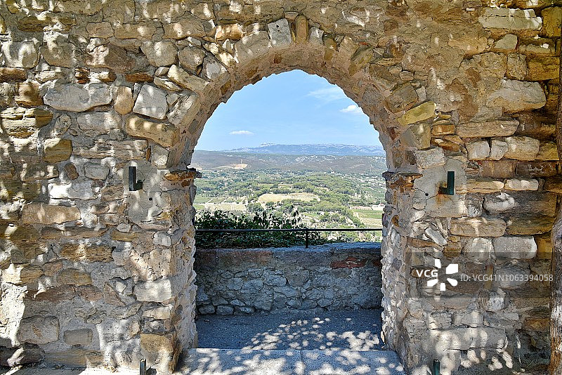 法国卡斯特雷市全景图片素材