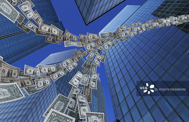 现金流城市图片素材