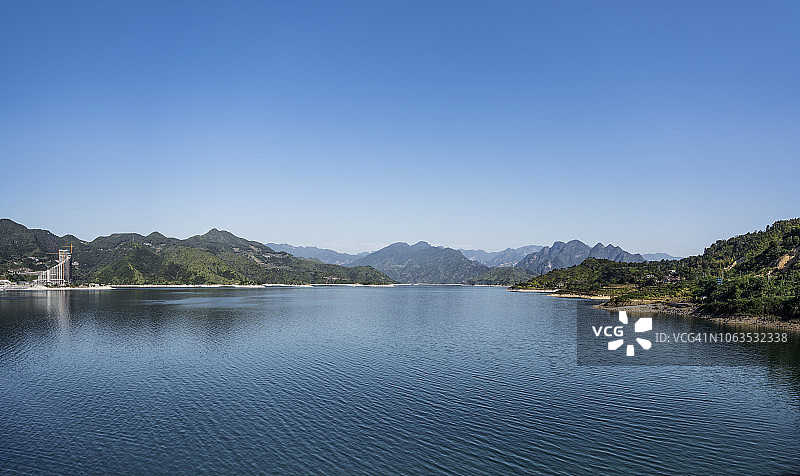 中国浙江省丽水市千峡湖图片素材