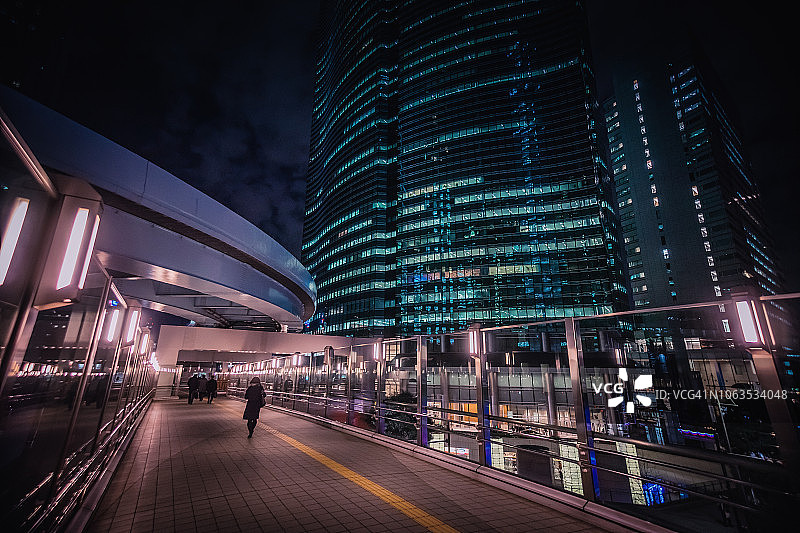 汐留之夜图片素材