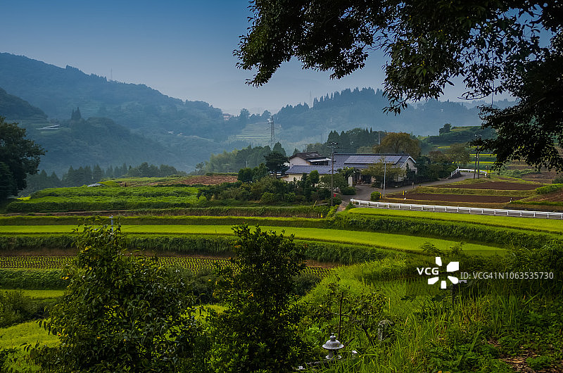 高千穗乡村风光图片素材