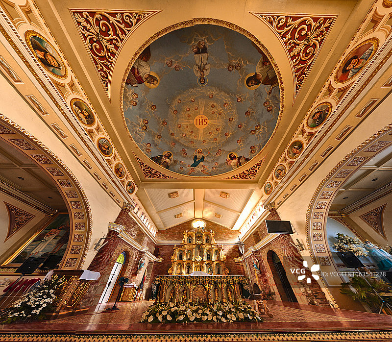 教堂内部图片素材