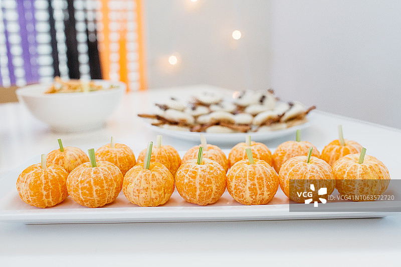 万圣节迷你橙色乐趣图片素材