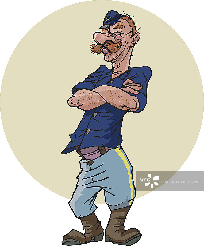 美国骑兵图片素材