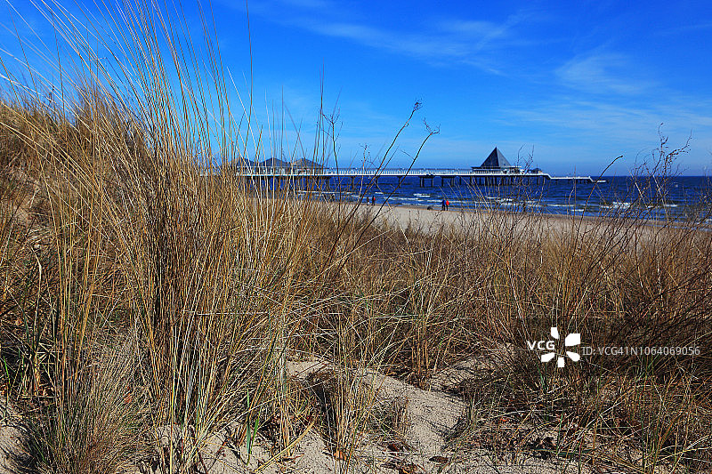 德国黑灵斯多夫码头（乌瑟多姆/梅克伦堡-前波莫瑞州）图片素材