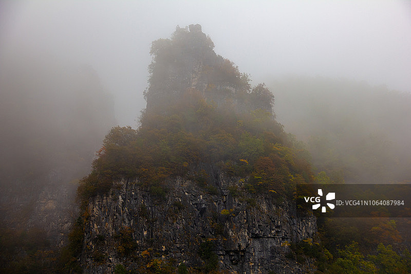 群山与峡谷图片素材