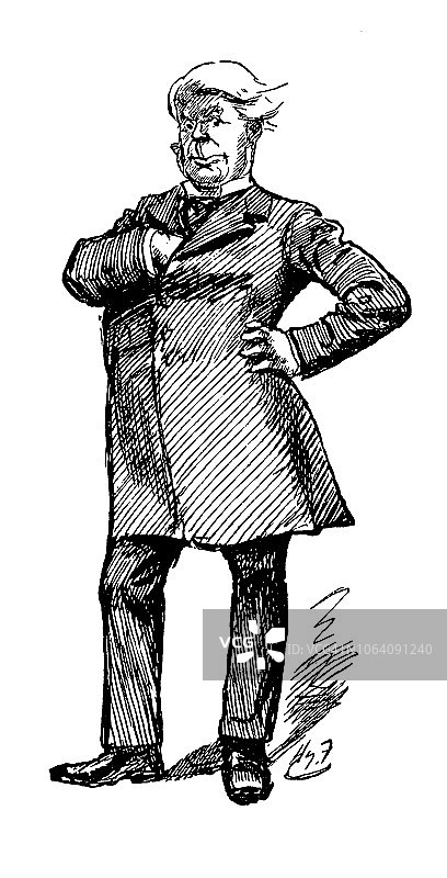 英国伦敦讽刺漫画漫画漫画插图图片素材