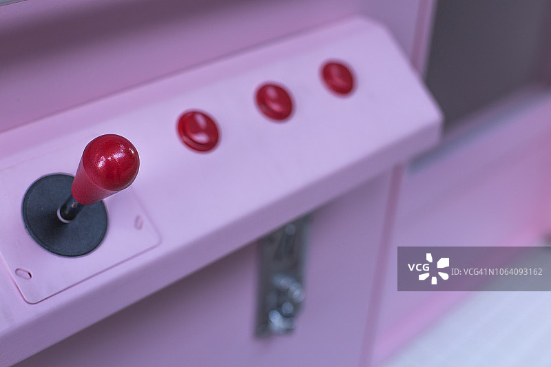 街机游戏机控制按钮图片素材