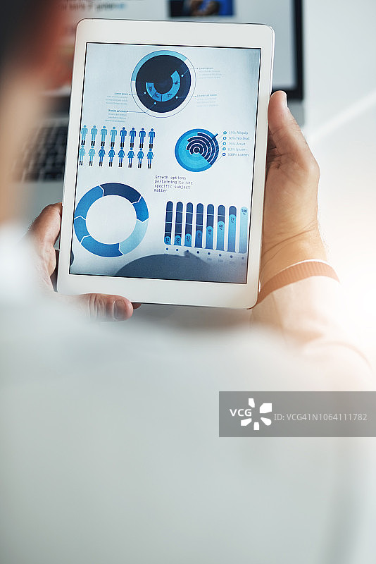 这款平板电脑用于商务图片素材