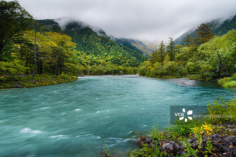 上高地国家公园图片素材