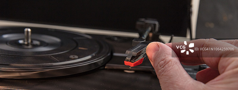 转盘的唱臂图片素材