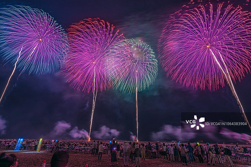 柏崎烟花图片素材