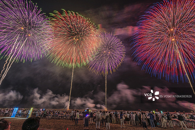 柏崎烟花图片素材