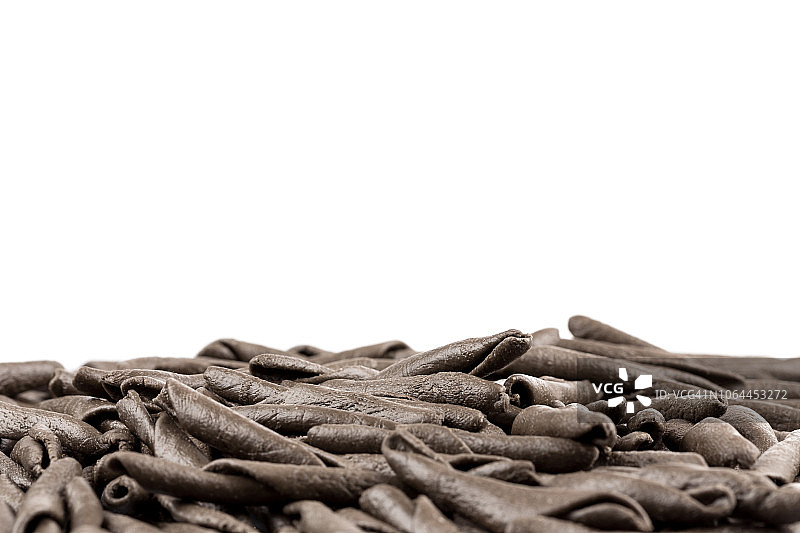 意大利墨鱼汁螺旋面图片素材