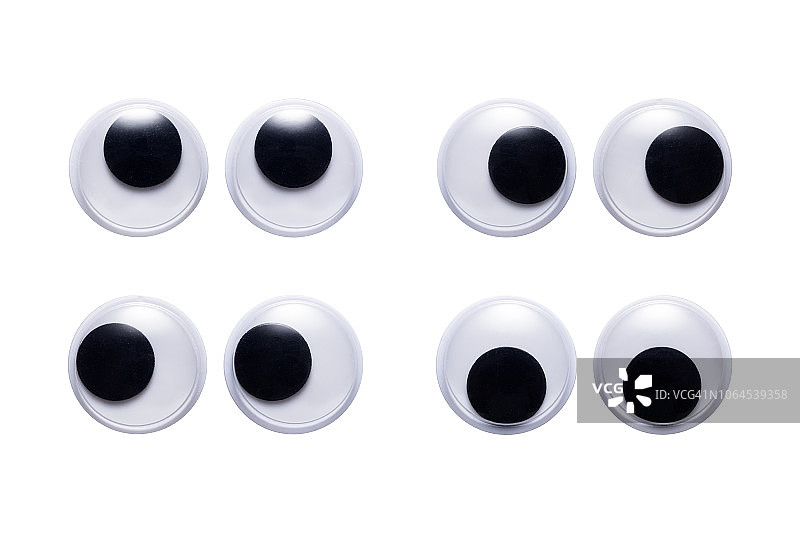 塑料玩具的活动眼睛图片素材