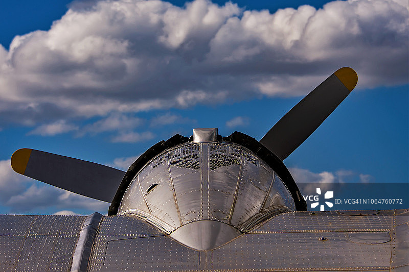 老式飞机图片素材