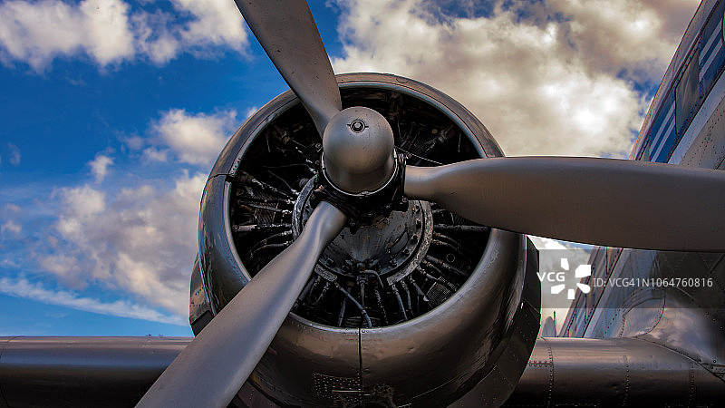 老式飞机图片素材