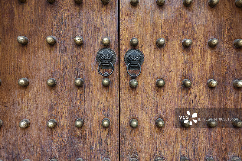 中式门图片素材