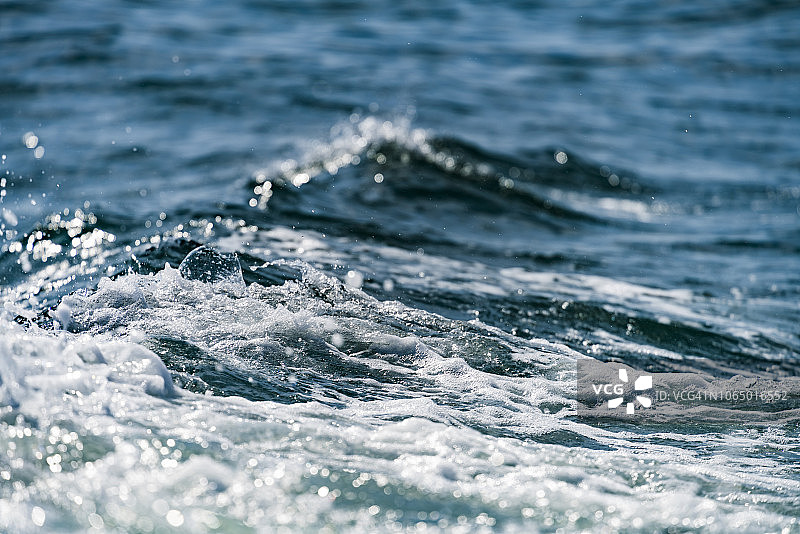 波纹海水图片素材