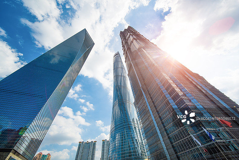 上海现代办公大楼图片素材