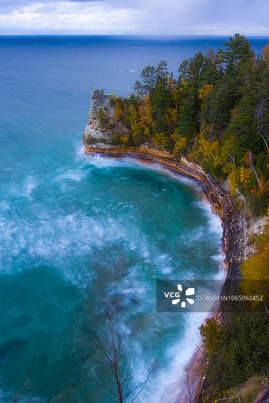 矿工城堡的暴风雨图片素材