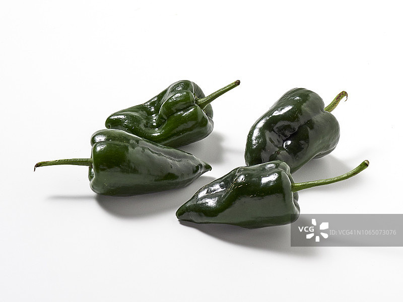 智利波布拉诺辣椒图片素材