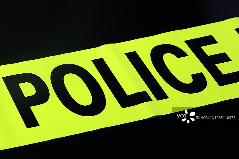 犯罪现场警戒线图片素材