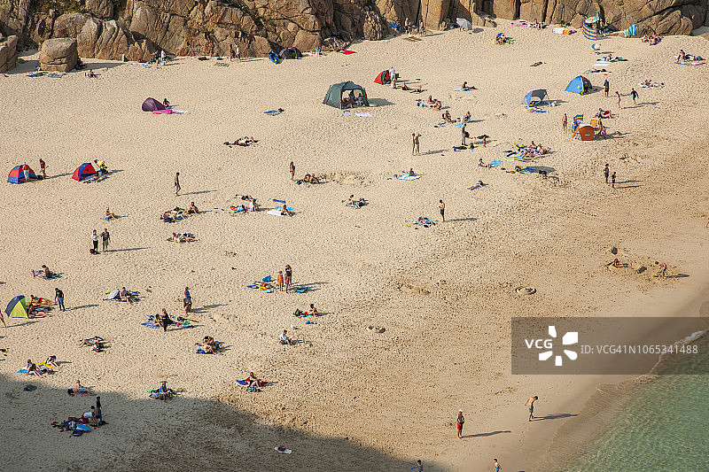 波斯科诺海滩图片素材