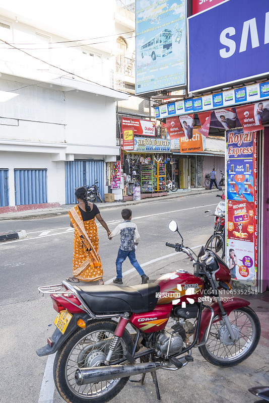 拜蒂克洛阿的街头生活图片素材