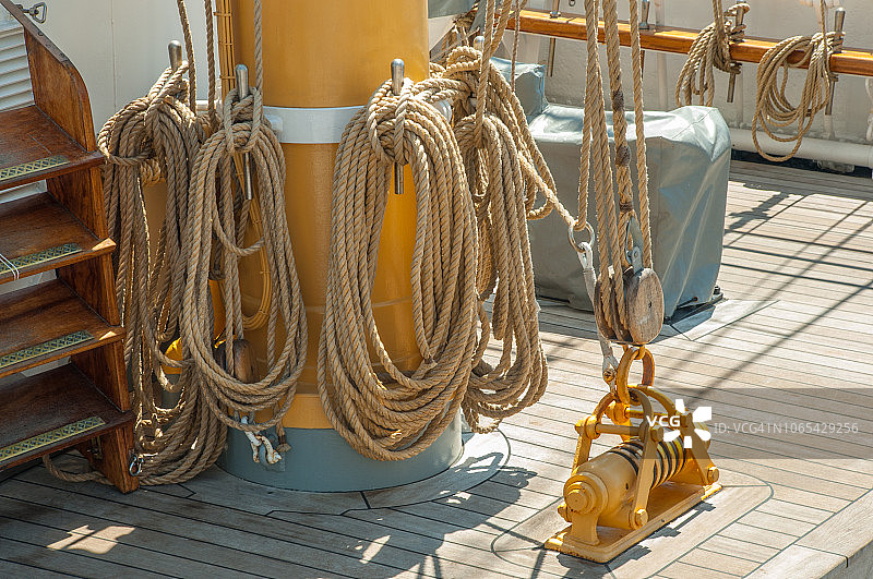 圣玛丽亚·曼努埃尔号高桅帆船图片素材