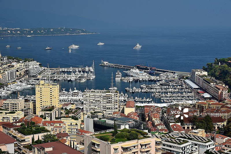 摩纳哥港口图片素材