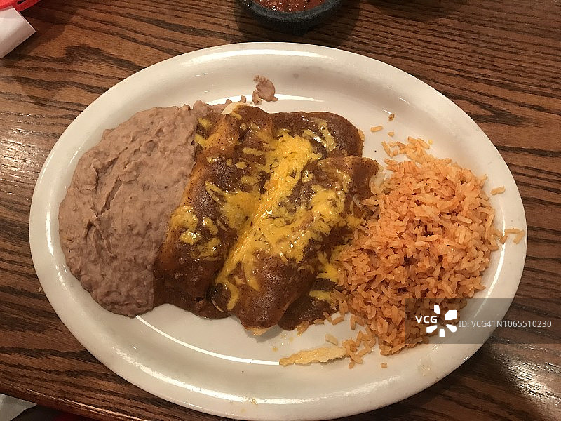 配辣椒酱的玉米粉蒸肉图片素材