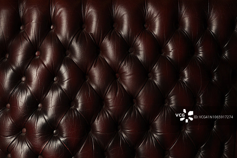 奢华棕色皮革沙发背景纹理横向图图片素材