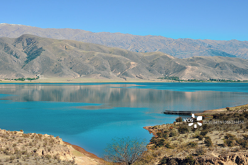 阿根廷图库曼省拉安戈斯图拉湖图片素材