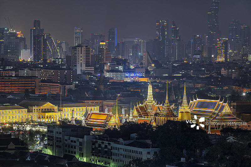 玉佛寺：泰国帕銮寺图片素材