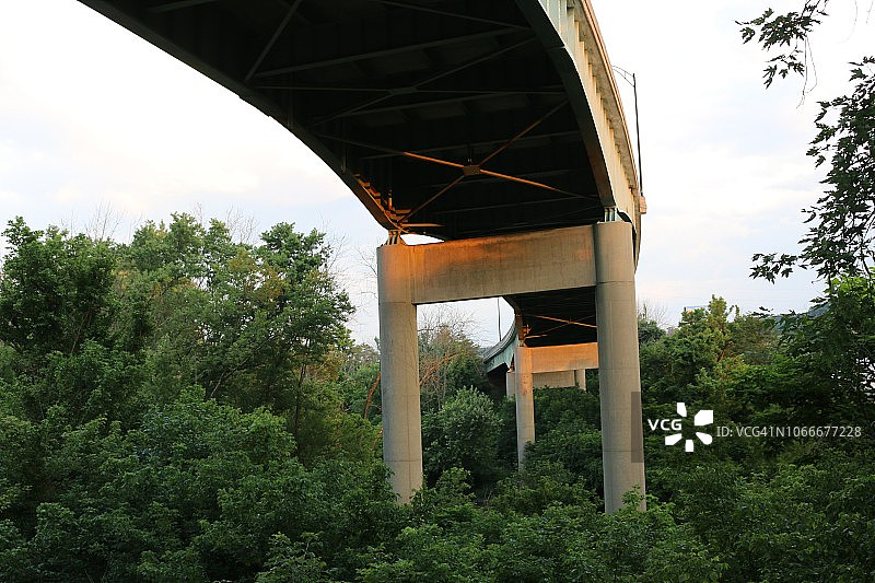 乡村立交桥图片素材