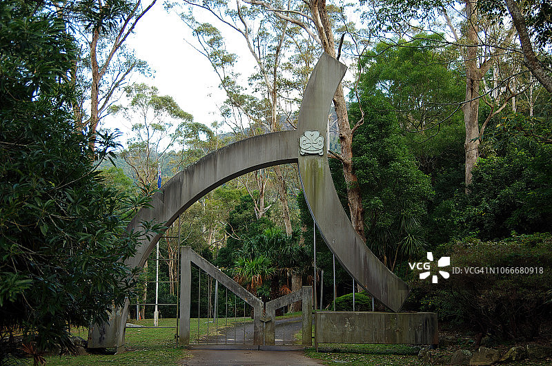 澳大利亚新南威尔士凯拉山昆巴亚女童军营地入口图片素材