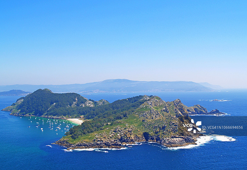 维哥河的希斯群岛图片素材