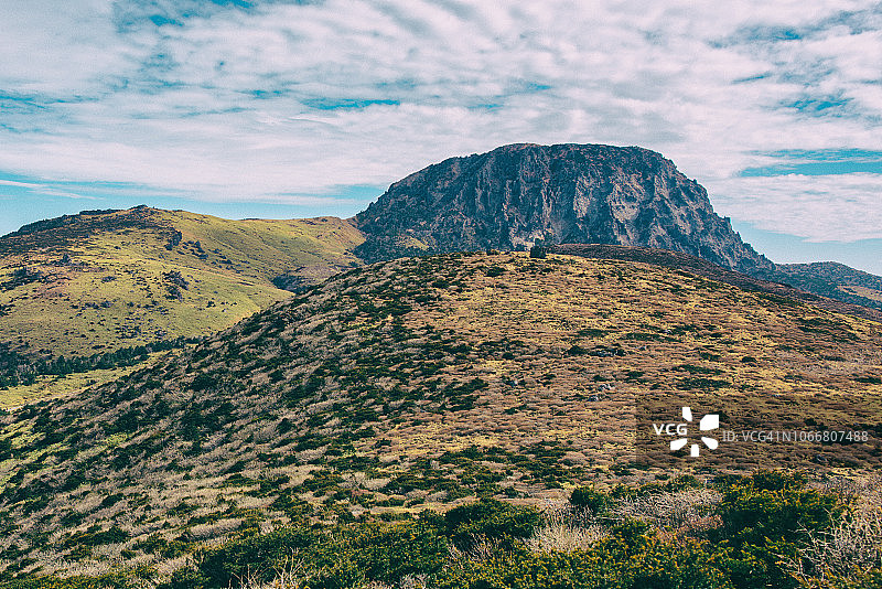 济州岛汉拿山的秋天图片素材