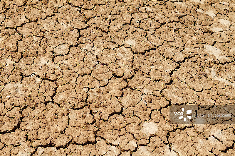 旱季的龟裂土地纹理图片素材