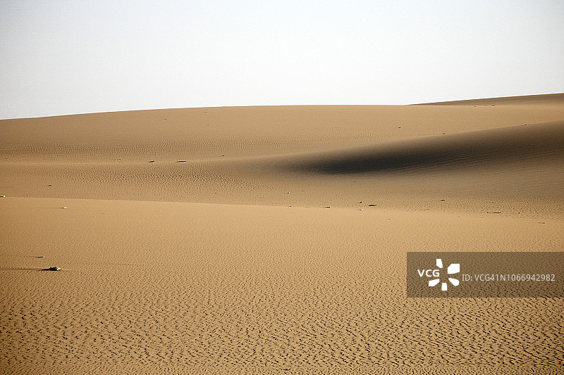 撒哈拉沙漠的沙丘图片素材