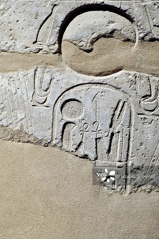 埃及象形文字细节图片素材